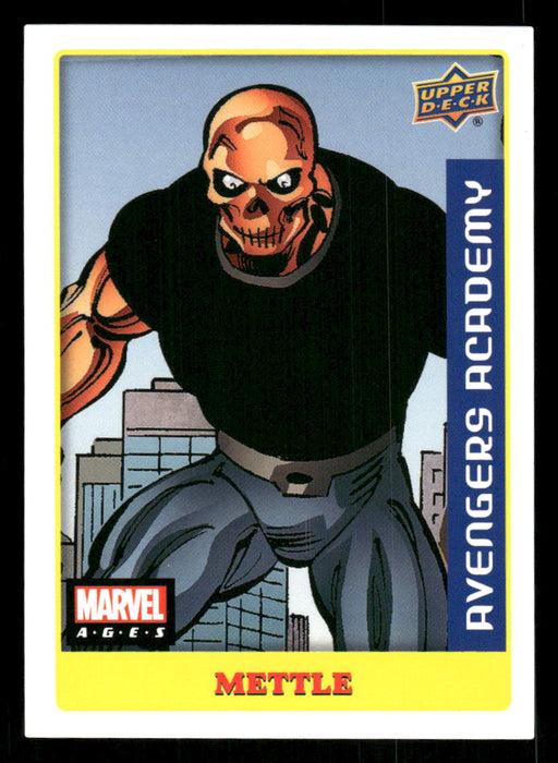 Mettle 2020 Upper Deck Marvel Ages Premium Stickers Front of Card