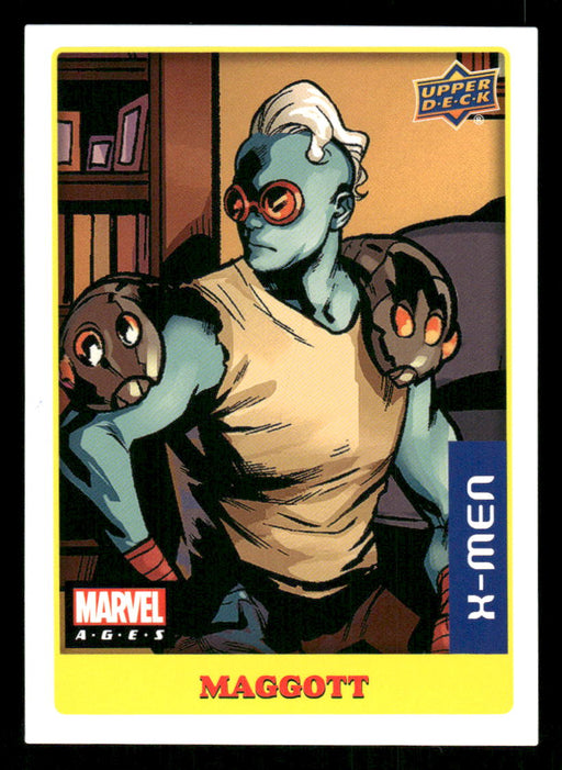 Maggott 2020 Upper Deck Marvel Ages Premium Stickers Front of Card