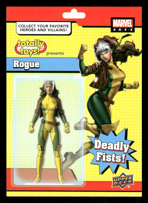 Rogue 2020 Upper Deck Marvel Ages Totally Toys Front of Card