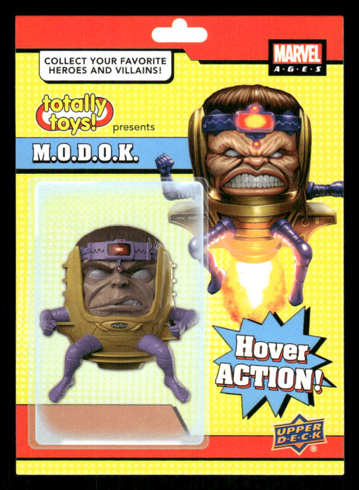 M.O.D.O.K. 2020 Upper Deck Marvel Ages Totally Toys Front of Card