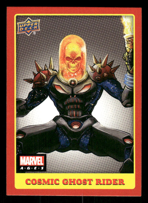 Cosmic Ghost Rider 2020 Upper Deck Marvel Ages Base Front of Card