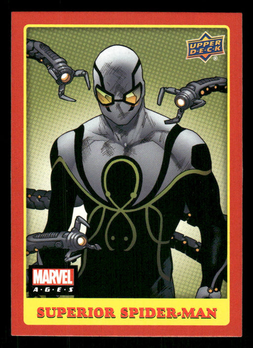 Superior Spider-Man 2020 Upper Deck Marvel Ages Base Front of Card