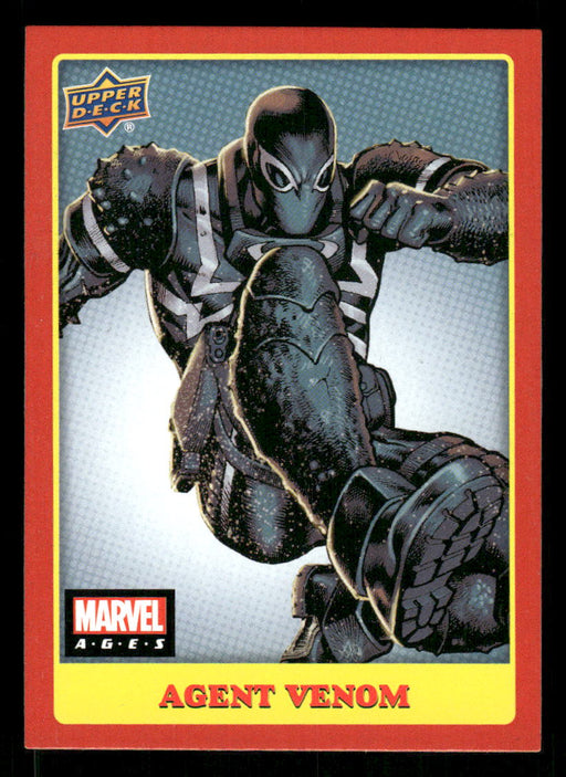 Agent Venom 2020 Upper Deck Marvel Ages Base Front of Card