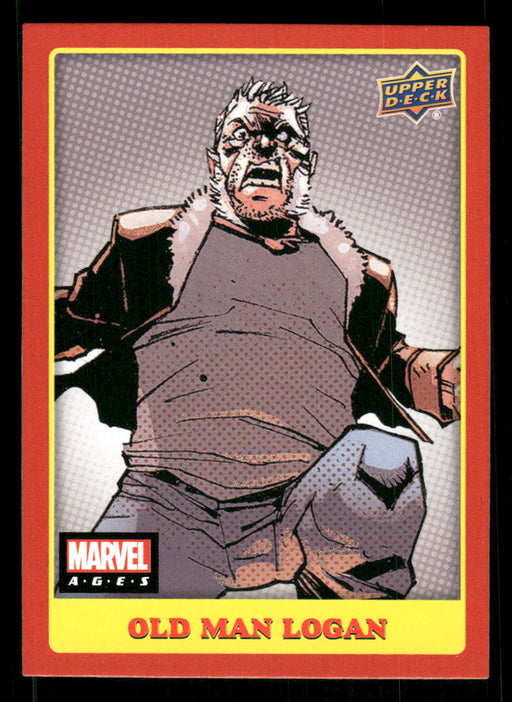 Old Man Logan 2020 Upper Deck Marvel Ages Base Front of Card