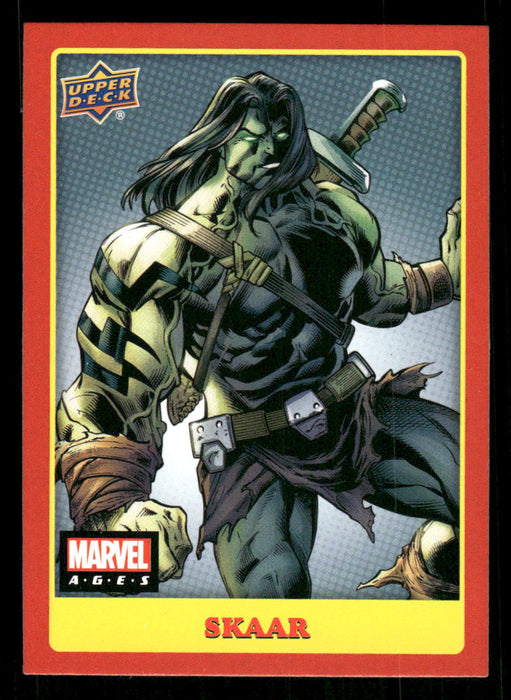 Skaar 2020 Upper Deck Marvel Ages Base Front of Card