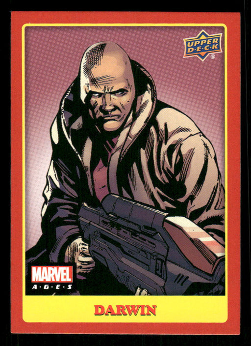 Darwin 2020 Upper Deck Marvel Ages Base Front of Card