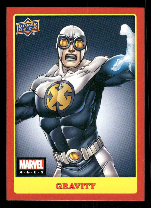 Gravity 2020 Upper Deck Marvel Ages Base Front of Card