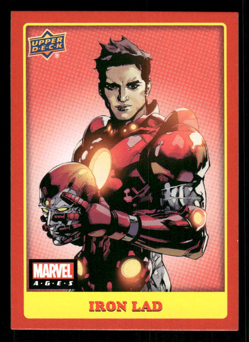 Iron Lad 2020 Upper Deck Marvel Ages Base Front of Card