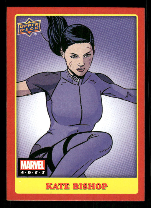 Kate Bishop 2020 Upper Deck Marvel Ages Base Front of Card