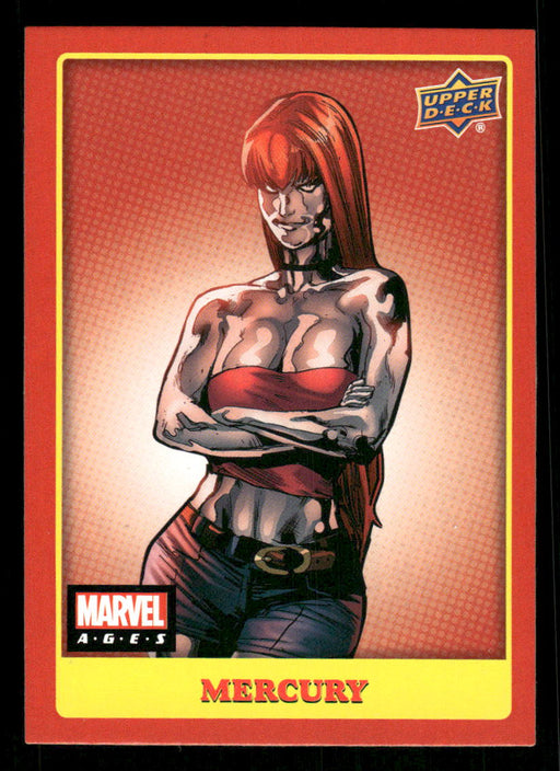Mercury 2020 Upper Deck Marvel Ages Base Front of Card