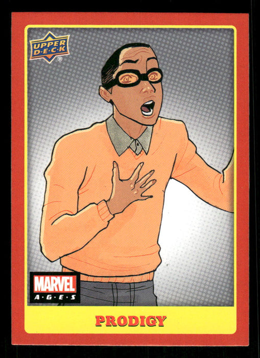 Prodigy 2020 Upper Deck Marvel Ages Base Front of Card