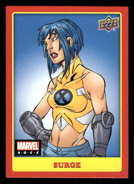 Surge 2020 Upper Deck Marvel Ages Base Front of Card