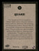 Quake 2020 Upper Deck Marvel Ages Base Back of Card