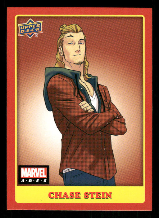 Chase Stein 2020 Upper Deck Marvel Ages Base Front of Card