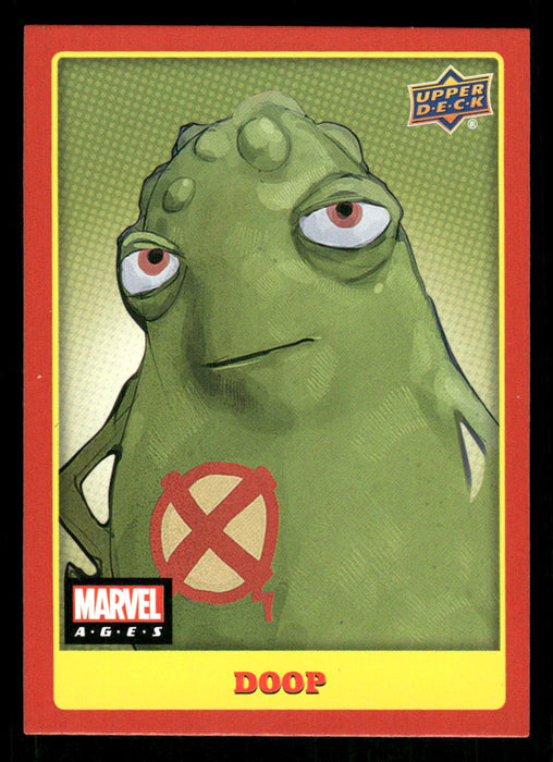 Doop 2020 Upper Deck Marvel Ages Base Front of Card