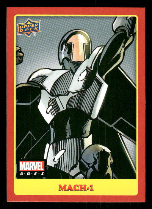 Mach-1 2020 Upper Deck Marvel Ages Base Front of Card