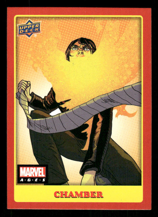 Chamber 2020 Upper Deck Marvel Ages Base Front of Card