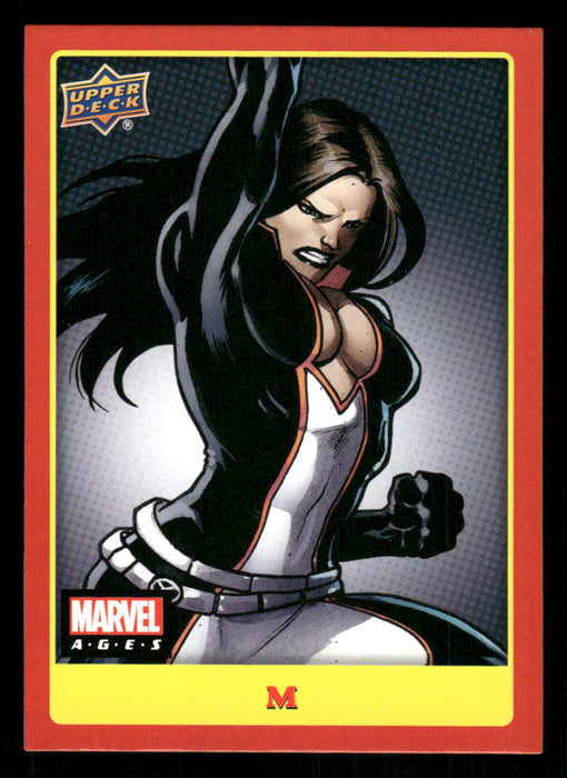 M 2020 Upper Deck Marvel Ages Base Front of Card