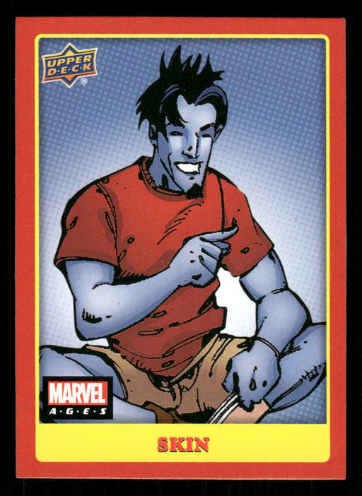 Skin 2020 Upper Deck Marvel Ages Base Front of Card