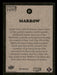 Marrow 2020 Upper Deck Marvel Ages Base Back of Card