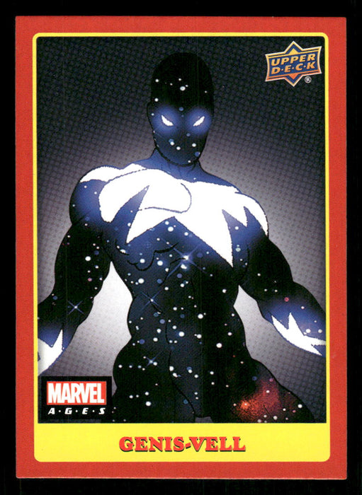 Genis-Vell 2020 Upper Deck Marvel Ages Base Front of Card