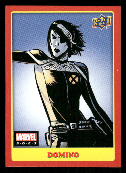 Domino 2020 Upper Deck Marvel Ages Base Front of Card