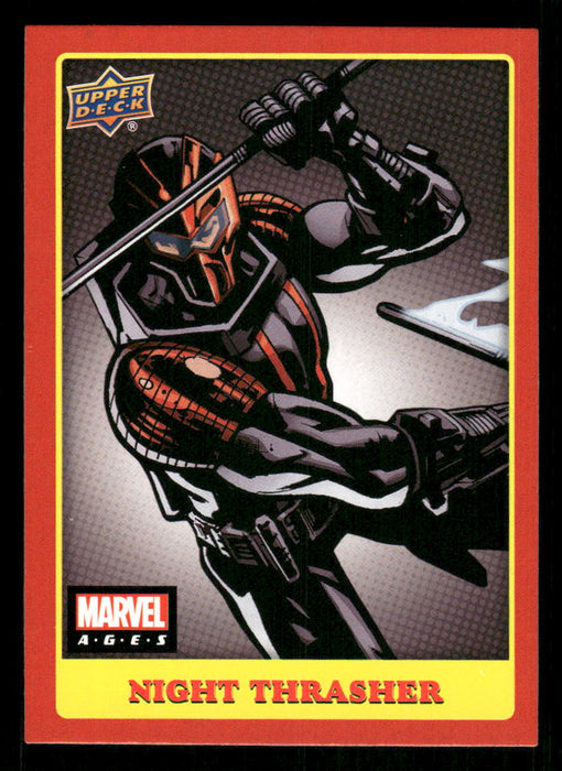 Night Thrasher 2020 Upper Deck Marvel Ages Base Front of Card