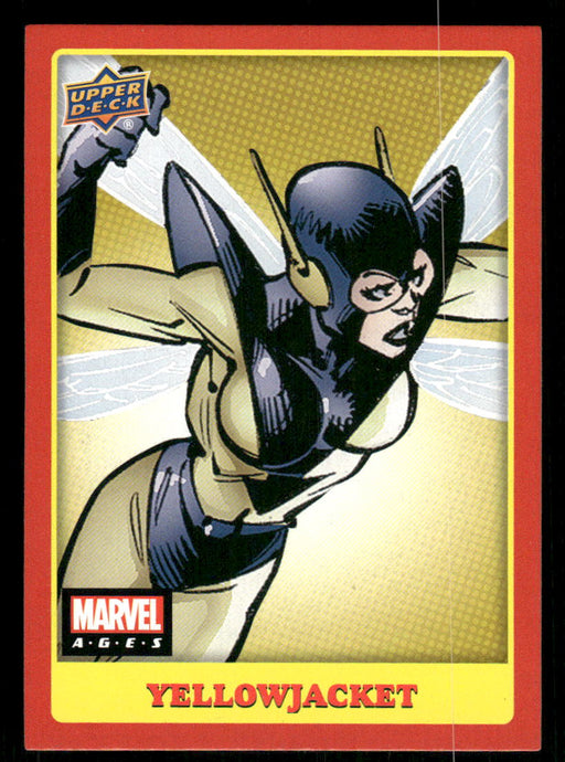 Yellowjacket 2020 Upper Deck Marvel Ages Base Front of Card