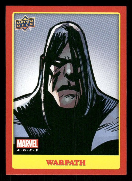 Warpath 2020 Upper Deck Marvel Ages Base Front of Card