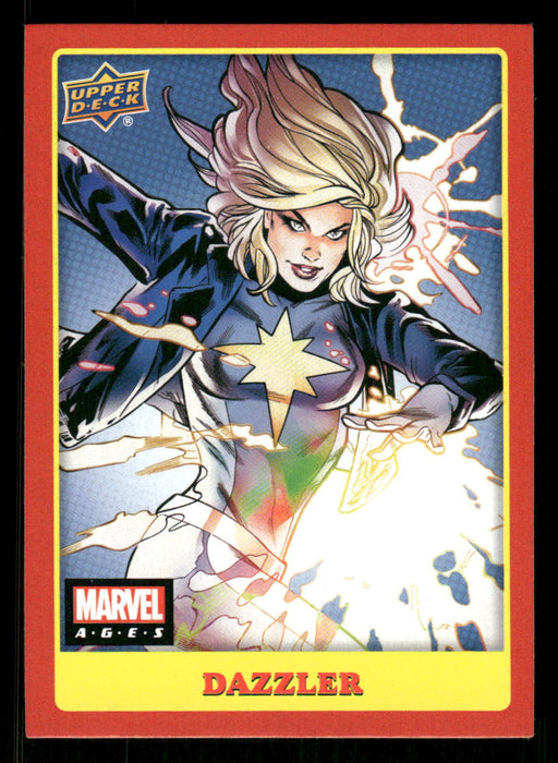 Dazzler 2020 Upper Deck Marvel Ages Base Front of Card