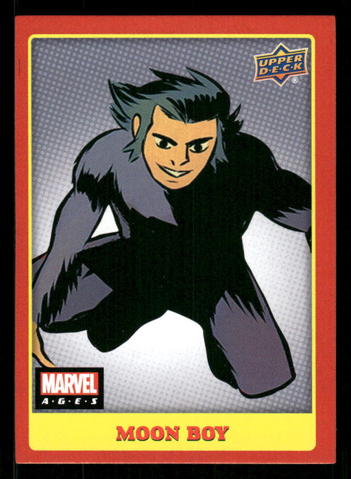 Moon Boy 2020 Upper Deck Marvel Ages Base Front of Card