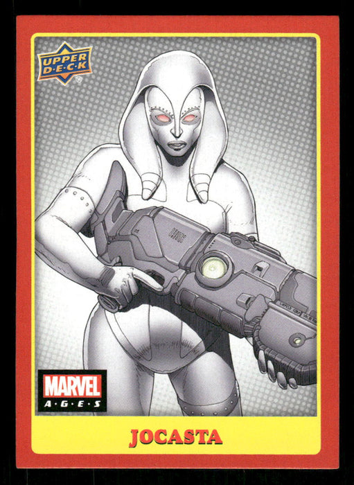 Jocasta 2020 Upper Deck Marvel Ages Base Front of Card