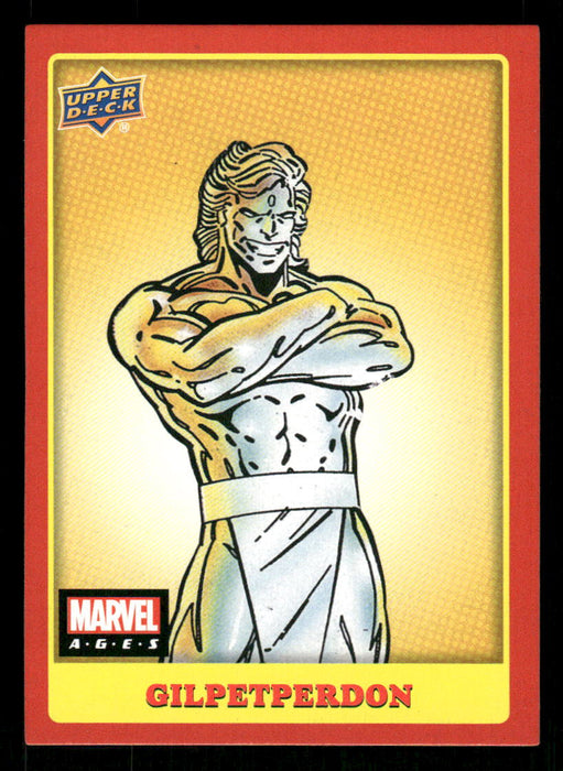 Gilpetperdon 2020 Upper Deck Marvel Ages Base Front of Card