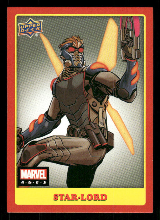 Star-Lord 2020 Upper Deck Marvel Ages Base Front of Card