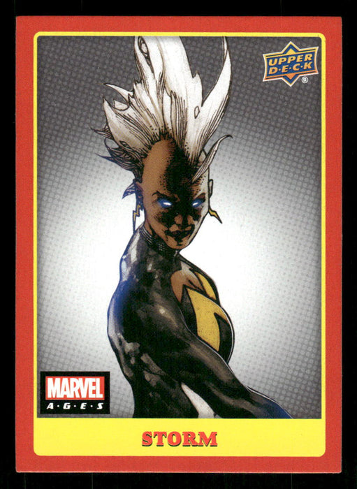 Storm 2020 Upper Deck Marvel Ages Base Front of Card