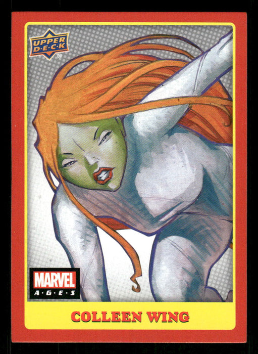 Colleen Wing 2020 Upper Deck Marvel Ages Base Front of Card