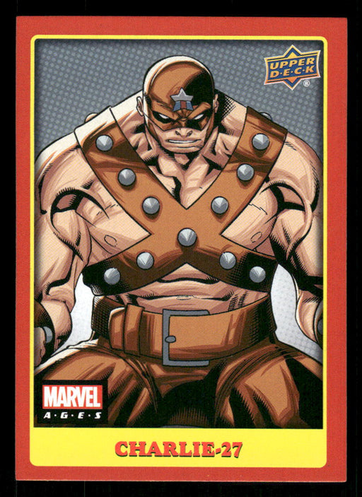 Charlie-27 2020 Upper Deck Marvel Ages Base Front of Card