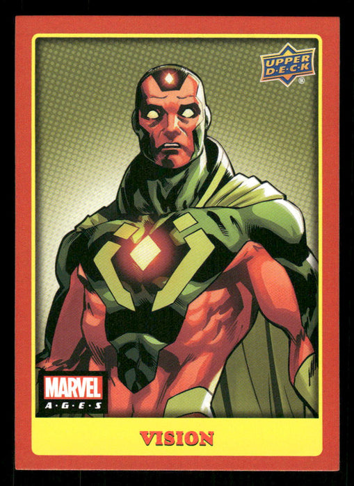 Vision 2020 Upper Deck Marvel Ages Base Front of Card