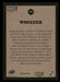 Whizzer 2020 Upper Deck Marvel Ages Base Back of Card