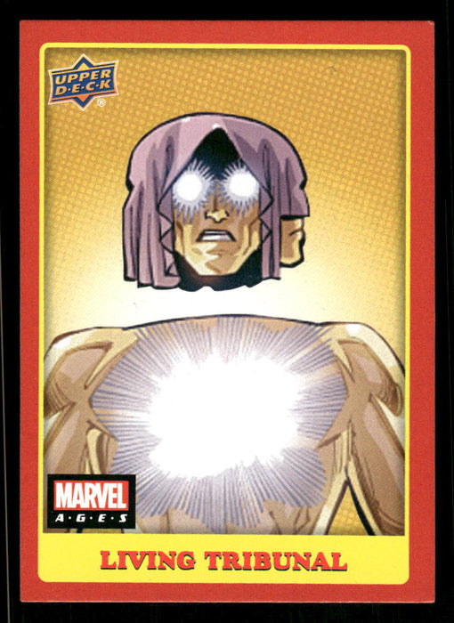 Living Tribunal 2020 Upper Deck Marvel Ages Base Front of Card