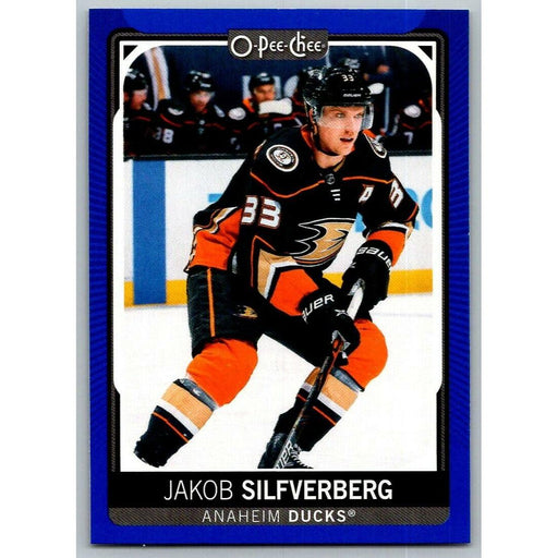 2021-22 O-Pee-Chee Blue Border (UD OPC) Jakob Silfverberg Anaheim Ducks #409 - Collectible Craze America