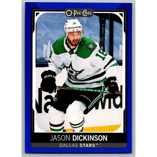 2021-22 O-Pee-Chee Blue Border (UD OPC) Jason Dickinson Dallas Stars #194 - Collectible Craze America