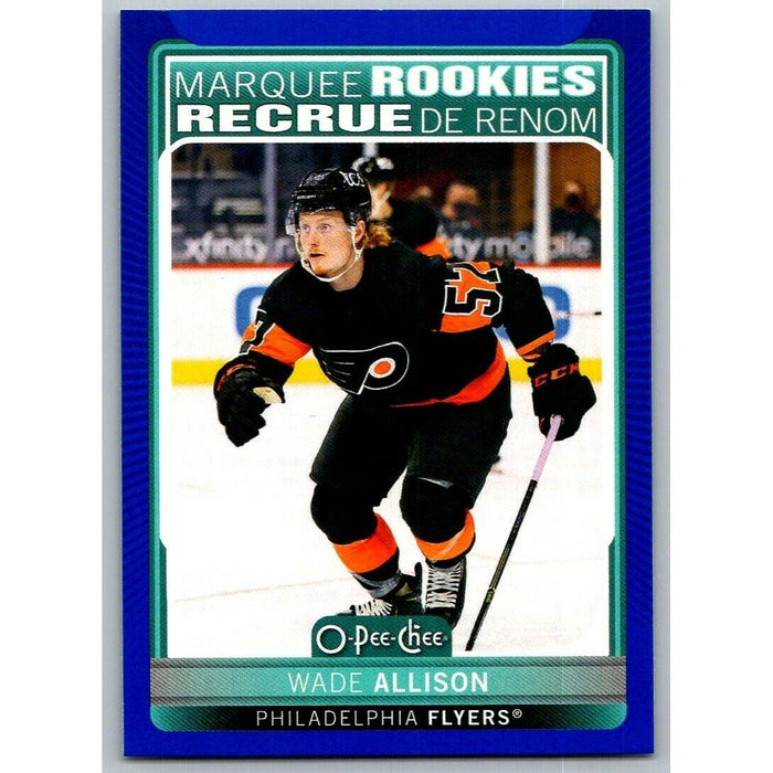 2021-22 O-Pee-Chee Blue Border (UD OPC) Marquee Rookies Wade Allison RC - Collectible Craze America