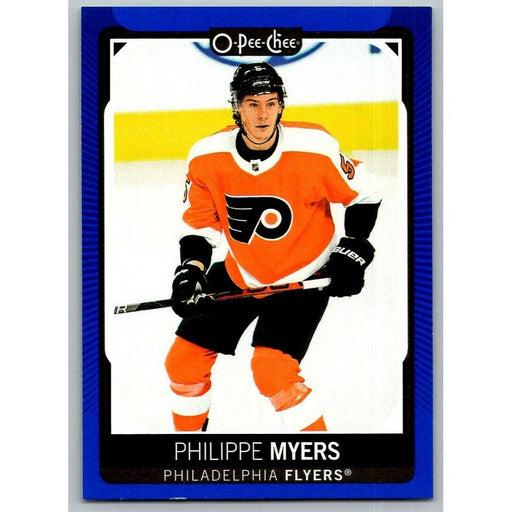 2021-22 O-Pee-Chee Blue Border (UD OPC) Philippe Myers Philadelphia Flyers #466 - Collectible Craze America