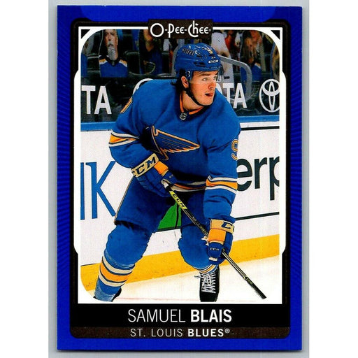 2021-22 O-Pee-Chee Blue Border (UD OPC) Samuel Blais St. Louis Blues #357 - Collectible Craze America