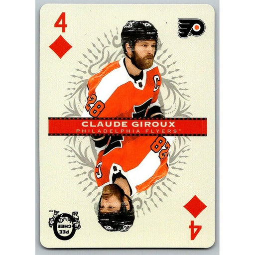 2021-22 O-Pee-Chee Playing Card (Upper Deck OPC) Claude Giroux Philadelphia - Collectible Craze America