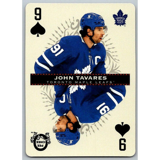 2021-22 O-Pee-Chee Playing Card (Upper Deck OPC) John Tavares Toronto Maple - Collectible Craze America