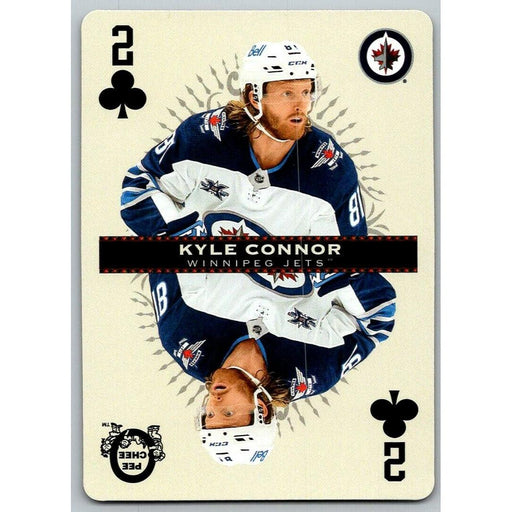 2021-22 O-Pee-Chee Playing Card (Upper Deck OPC) Kyle Connor Winnipeg Jets - Collectible Craze America