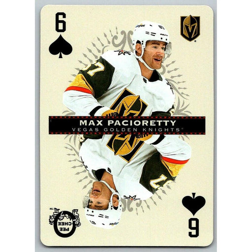 2021-22 O-Pee-Chee Playing Card (Upper Deck OPC) Max Pacioretty Vegas Golden - Collectible Craze America