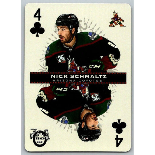 2021-22 O-Pee-Chee Playing Card (Upper Deck OPC) Nick Schmaltz Arizona Coyotes - Collectible Craze America